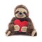 Bearington Lil’ Simon Love 6.5 Inch Sloth Stuffed Animal - Cute Plush Toy for Girls & Kids - Unique Sloth Plush Valentine’s Day Gift